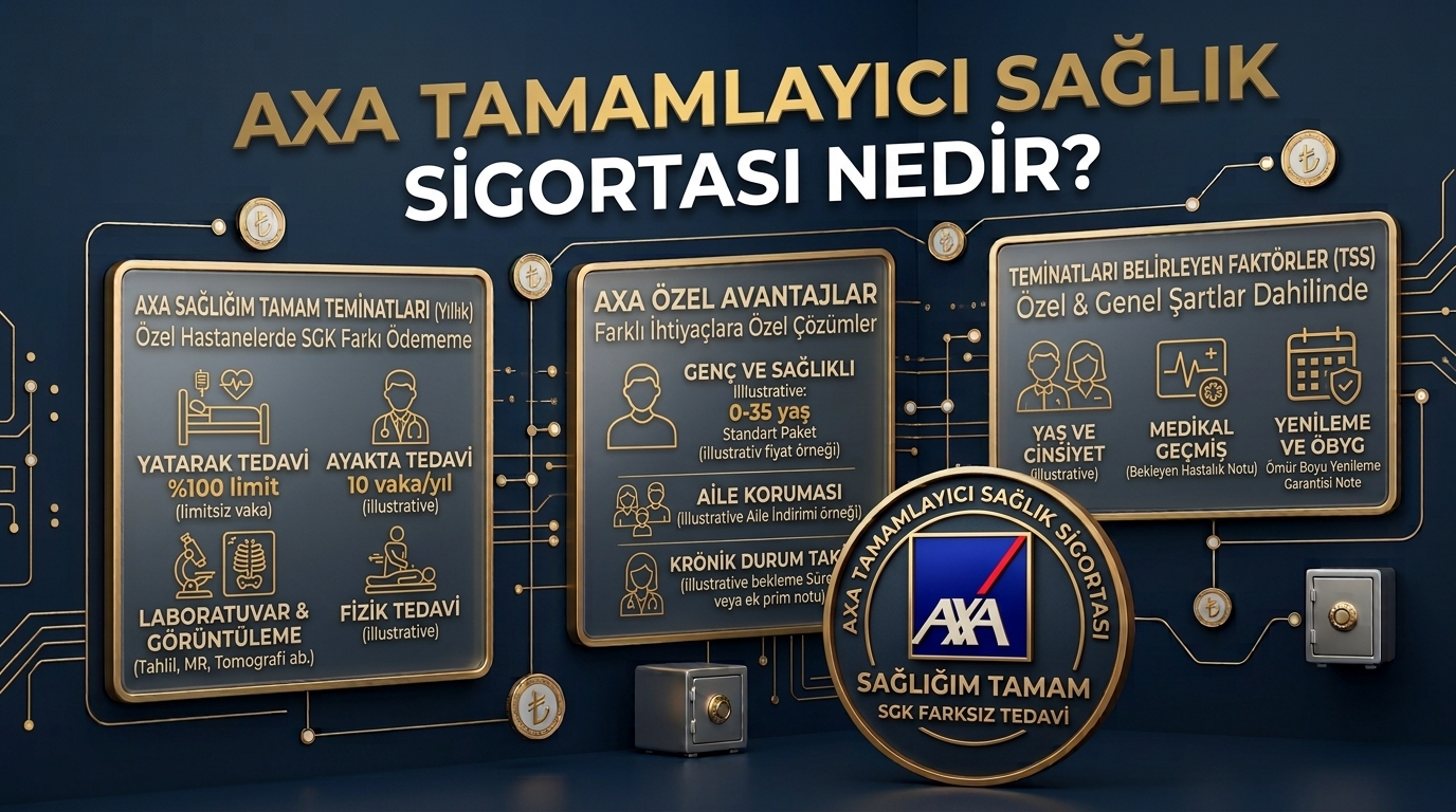 AXA Tamamlayıcı Sağlık Sigortası Nedir?