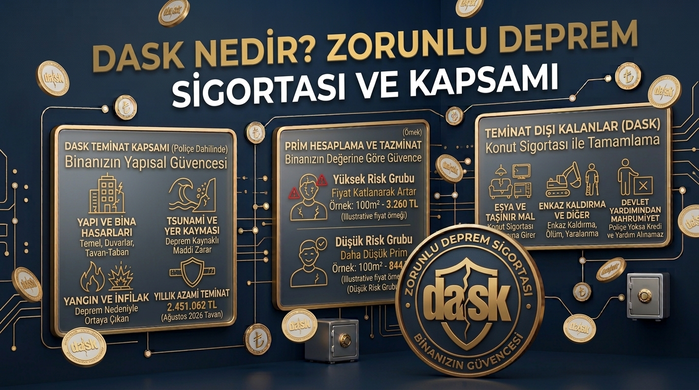 DASK Nedir? — Zorunlu Deprem Sigortası Hakkında Kapsamlı Bilgi